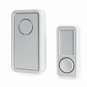 Звонок E-379 беспроводной, 18 мелодий IP44 белый