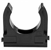 Крепеж-клипса для трубы 16 мм пласт.100шт черный