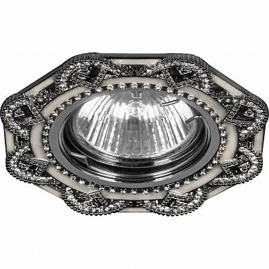 CD2053 MR-16 черный-хром